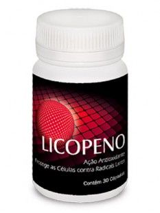 LICOPENO - 30 capsulas  Ação Antioxidante - Protege as Célul